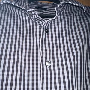 Men’s Long Sleeved Button Up Dress Shirt